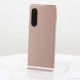 〔中古品〕 Xperia 5 III 128GB ピンク SOG05 au SIMフリー【258】