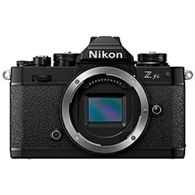 Nikon(ニコン) Nikon Z fc ブラック ミラーレス一眼カメラ ブラック ［ボディ単体］ ZfcBK [振込不可] [代引不可]