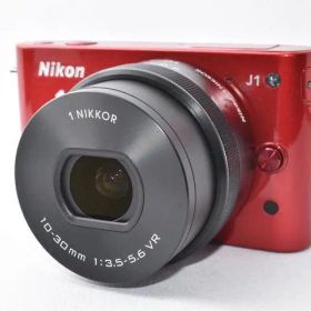 Nikon 1 J1 レッド 10-30mmレンズキット