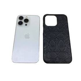 【中古品】初期化済み Apple iPhone13 Pro シルバー 256GB MLUP3J/A バッテリー73％ SIMフリー 判定〇 コーチ ケース付 A90001RL