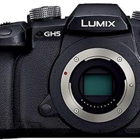 【中古】パナソニック ミラーレス一眼カメラ ルミックス GH5 ボディ ブラック DC-GH5-K