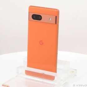 〔中古〕GOOGLE(グーグル) Google Pixel 7a 128GB コーラル GA04438-JP SIMフリー〔305-ud〕