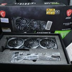 MSI GeForce RTX 3080 VENTUS 3X PLUS 10G OC LHR 箱・付属品あり 動作品