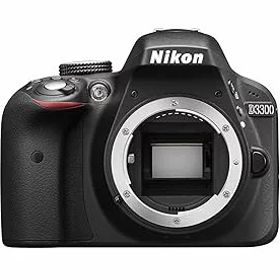 【中古】Nikon デジタル一眼レフカメラ D3300 ボディ ブラック D3300BK