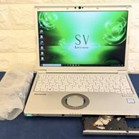 【★SV7/DVDモデル 良質・超美品】 Panasonic Let's note CF-SV7RDAVS /Core i5 8350U/8GBメモリ＋256GB・SSD/12.1型/DVDマルチ