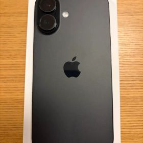 バッテリー100% iPhone 16 本体 ブラック128MB 美品