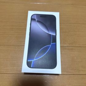 iPhone16pro 128GB ブラックチタリウム SIMフリー