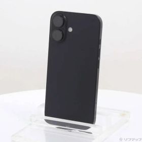 〔中古品〕 iPhone16 256GB ブラック MYDW3J／A SIMフリー【377】