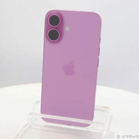 〔中古品〕 iPhone16 256GB ピンク MYDY3J／A SIMフリー【377】