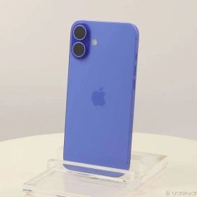 〔中古品〕 iPhone16 Plus 256GB ウルトラマリン MXVK3J／A SIMフリー【262】