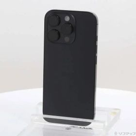 〔中古品〕 iPhone16 Pro 128GB ブラックチタニウム MYMV3J／A SIMフリー【349】