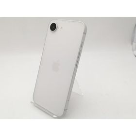 【中古】Apple 国内版 【SIMフリー】 iPhone 16e 256GB ホワイト MD1W4J/A【札幌南2条】保証期間１ヶ月【ランクA】