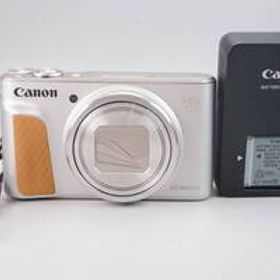 【ブラックフライデー 11/30まで】★美品 動作確認済み★ Canon キャノン PowerShot SX740 HS シルバー コンパクトデジタルカメラ