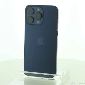 〔中古品〕 iPhone15 Pro Max 256GB ブルーチタニウム MU6T3J／A SIMフリー【269】