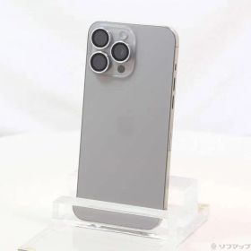 〔中古品〕 iPhone15 Pro Max 256GB ナチュラルチタニウム MU6R3J／A SIMフリー【269】