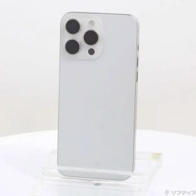 〔中古品〕 iPhone15 Pro Max 512GB ホワイトチタニウム MU6V3J／A SIMフリー【368】