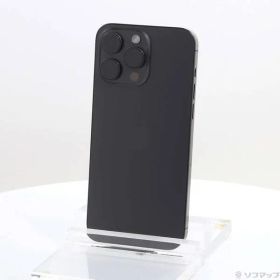 〔中古品〕 iPhone15 Pro Max 512GB ブラックチタニウム MU6U3J／A SIMフリー【258】