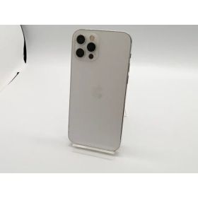 【中古】Apple SoftBank 【SIMロック解除済み】 iPhone 12 Pro 128GB シルバー MGM63J/A【小倉駅前】保証期間1ヶ月【ランクC】