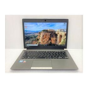 中古 ノートパソコン 東芝 dynabook R63/B PR63BBCA547AD11 Corei5-6300U/8GB-MEM/128GB-SSD/13.3インチ/AC欠品/Windows10Pro/WPS-Office