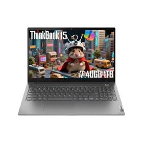 Lenovo ThinkBook 15 Gen 4 Business Laptop (15.6" FHD Anti-Glare, Intel 10-Core i7-1255U, 40GB RAM, 1TB SSD), Fingerprint, 1080p Webcam, Thunderbolt 4,