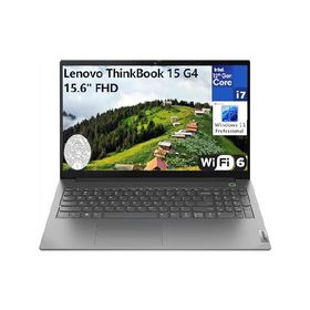 Lenovo ThinkBook 15 G4 15.6" FHD Business Laptop Computer, 12th Gen Intel 10-Core i7-1255U, 16GB DDR4 RAM, 512GB SSD, WiFi 6, Bluetooth 5.1, Fingerpri