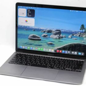 中古 2K対応 /13.3インチ /Apple MacBook Air A2337 (2020年式) グレー/ macOS 26 Tahoe /卓越性能Apple-M1/ メモリ-16GB /爆速NVMe式512GB-SSD /カメラ 無線 リカバリ 【中古ノートパソコン 中古パソコン 中古PC】送料無料 あす楽対応 即日発送