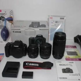 キャノン canon kiss x9 標準&望遠&単焦点トリプルレンズセット