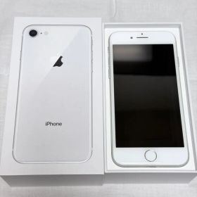 iPhone 8 64GB シルバー SIMフリー バッテリー96% 付属品完備