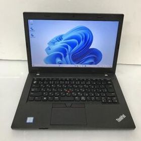 [Windows11] 7世代i3 14.0型 薄型ビジネスノート Lenovo ThinkPad L470 (Core i3-7100U 2.4GHz/4GB/500GB/Wi-Fi)[027701-]