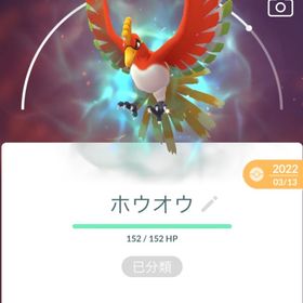 《トレード 》⭐️ホウオウ・APEX （キラチャーム） | ポケモンGOのアカウントデータ、RMTの販売・買取一覧