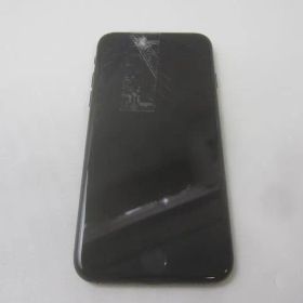 訳有 iPhone iPhone7 au 128GB ブラック MNCK2J/A SIMロックなし 判定〇