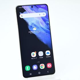 【液晶美品＊電池良好】SIMフリー au Galaxy S21 5G SCG09 256GB