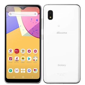 【中古】 SC-42A Galaxy A21 ホワイト sc42aw6mtm