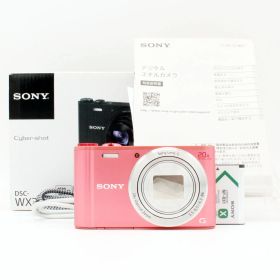 【新品級】SONY Cyber-shot WX350 光学20倍 ピンク DSC-WX350-P#8113
