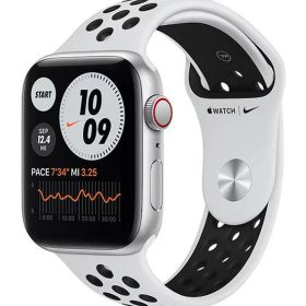 【中古】【安心保証】 SE 第1世代[44mm/セルラー]アルミ シルバー Apple Watch Nike