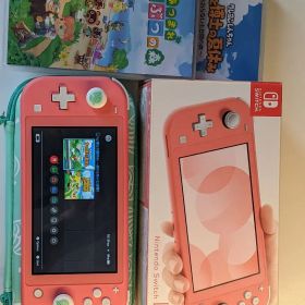 Nintendo Switch Lite ピンク 本体 ゲームソフト付き