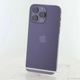 〔中古品〕 iPhone14 Pro Max 256GB ディープパープル NQ9E3J／A SIMフリー【258】