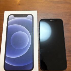 (値下げ) iPhone 12mini 64GB ブラック 本体 箱付き