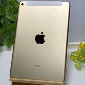 Apple iPad mini 4 A1550 ゴールド☆ 128GB MK782J/A （NK782J/A） iOS15.8.2 ソフトバンク バッテリー77％ A9007