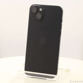 (中古)Apple iPhone15 Plus 128GB ブラック MU083J/A SIMフリー (ネットワーク利用制限▲)(262-ud)