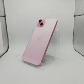 【中古】Apple 国内版 【SIMフリー】 iPhone 15 Plus 256GB ピンク MU0H3J/A【DS秋葉】保証期間１ヶ月【ランクA】