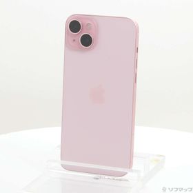 (中古)Apple iPhone15 Plus 256GB ピンク MU0H3J/A SIMフリー(297-ud)