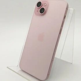 【中古】Apple 国内版 【SIMフリー】 iPhone 15 Plus 256GB ピンク MU0H3J/A【神保町】保証期間１ヶ月【ランクB】
