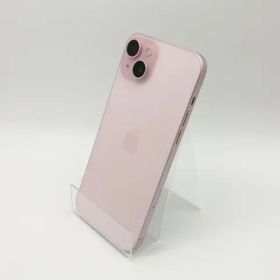 【中古】Apple 国内版 【SIMフリー】 iPhone 15 Plus 256GB ピンク MU0H3J/A【博多】保証期間１ヶ月【ランクC】