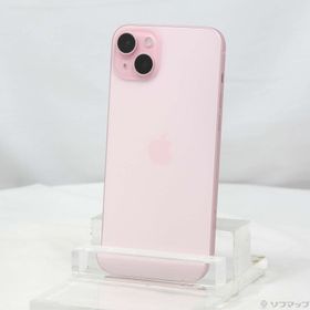 (中古)Apple iPhone15 Plus 256GB ピンク MU0H3J/A SIMフリー(262-ud)