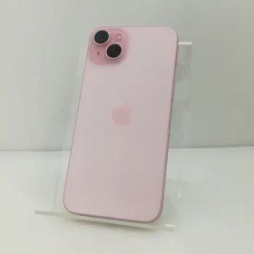 【中古】Apple 国内版 【SIMフリー】 iPhone 15 Plus 256GB ピンク MU0H3J/A【OSU301】保証期間１ヶ月【ランクA】