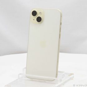 (中古)Apple iPhone15 Plus 256GB イエロー MU0J3J/A SIMフリー(269-ud)