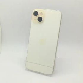 【中古】Apple 国内版 【SIMフリー】 iPhone 15 Plus 256GB イエロー MU0J3J/A【三宮センター】保証期間１ヶ月【ランクB】
