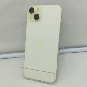 【中古】【赤ロム保証あり】Apple au 【SIMフリー】 iPhone 15 Plus 256GB イエロー MU0J3J/A【川崎】保証期間１ヶ月【ランクC】