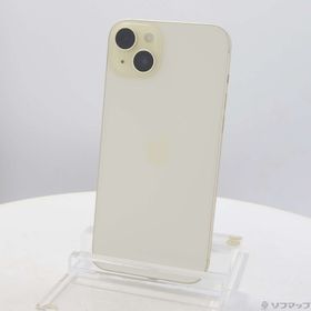 (中古)Apple iPhone15 Plus 256GB イエロー MU0J3J/A SIMフリー(352-ud)